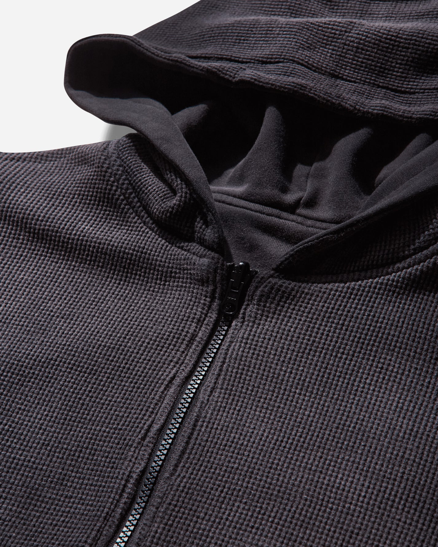 1017 ALYX 9SM Washed Effect Reversible Zip-Up Hoodie Washed Black Sweatshirts Hoodies AAMSW0241FA01 WB