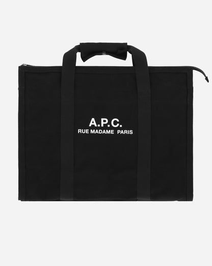 A.P.C. Gym Bag Recuperation Black Bags and Backpacks Tote Bags CODBM-H62230 LZZ