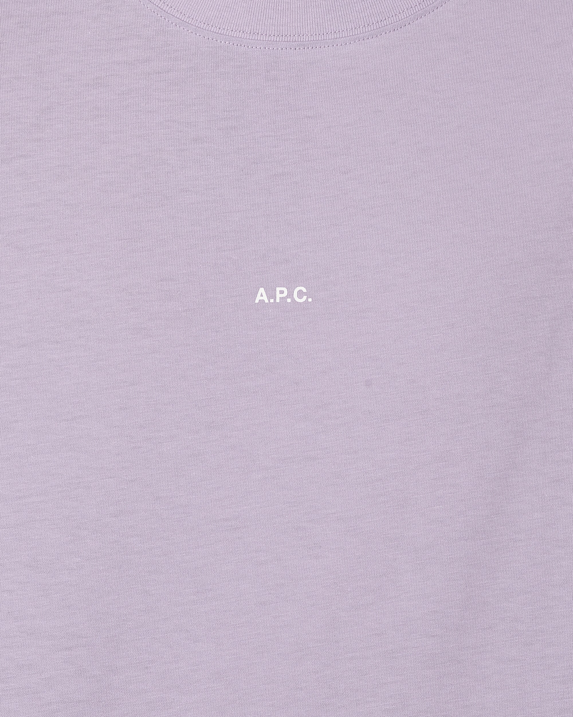 A.P.C. T-Shirt Kyle Hae Lavande T-Shirts Shortsleeve COEIO-H26929 HAE