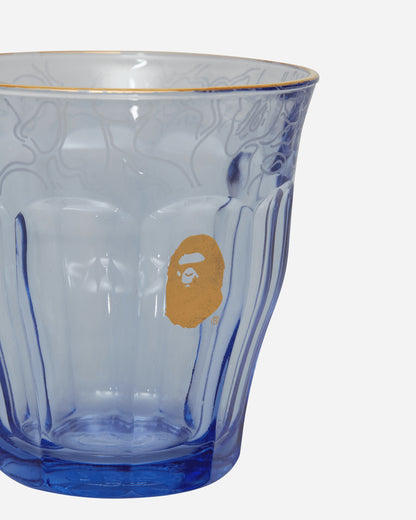 A Bathing Ape Neon Camo Glass M Blue Tableware Mugs and Glasses 1J80193007 BLUE