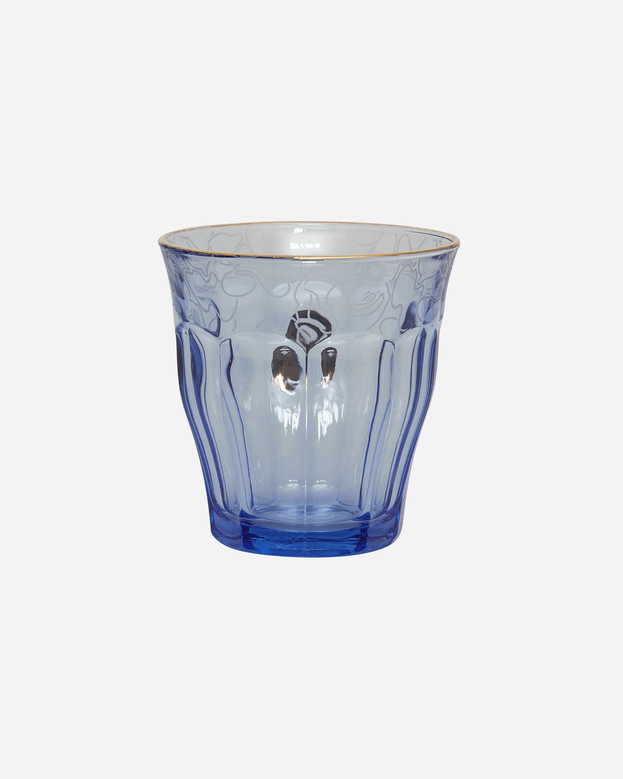 A Bathing Ape Neon Camo Glass M Blue Tableware Mugs and Glasses 1J80193007 BLUE