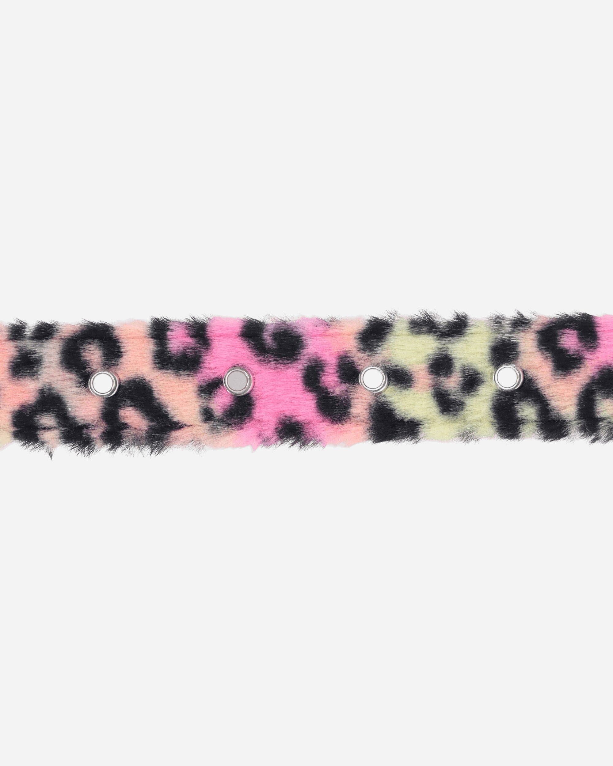 AFB Fur Belt LEOPARD MIX Belts Belt AFB-FB LPDMX