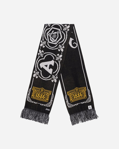 Aries Arsenal X Aries Bust Logo Scarf Black Gloves and Scarves Scarves and Warmneck U06710 BLACK