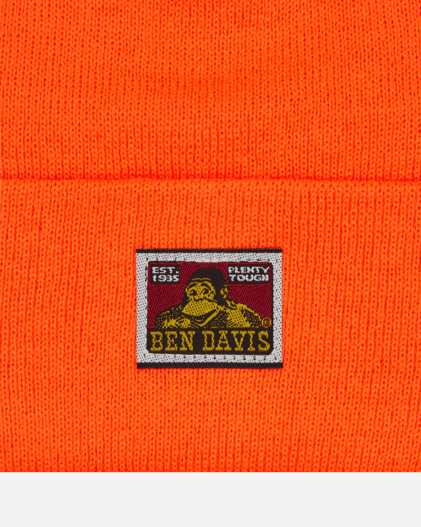 Ben Davis Beanie W Logo Orange Hats Beanies BEN9296 001