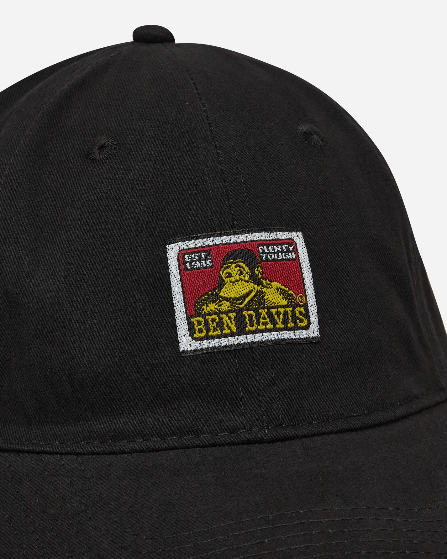 Ben Davis Cotton Twill Baseball Cap Black Hats Caps BEN9230 001