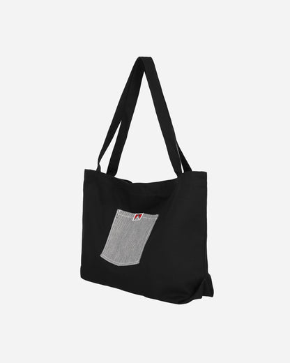 Ben Davis Black Canvas Tote Black Bags and Backpacks Tote Bags BEN724 001