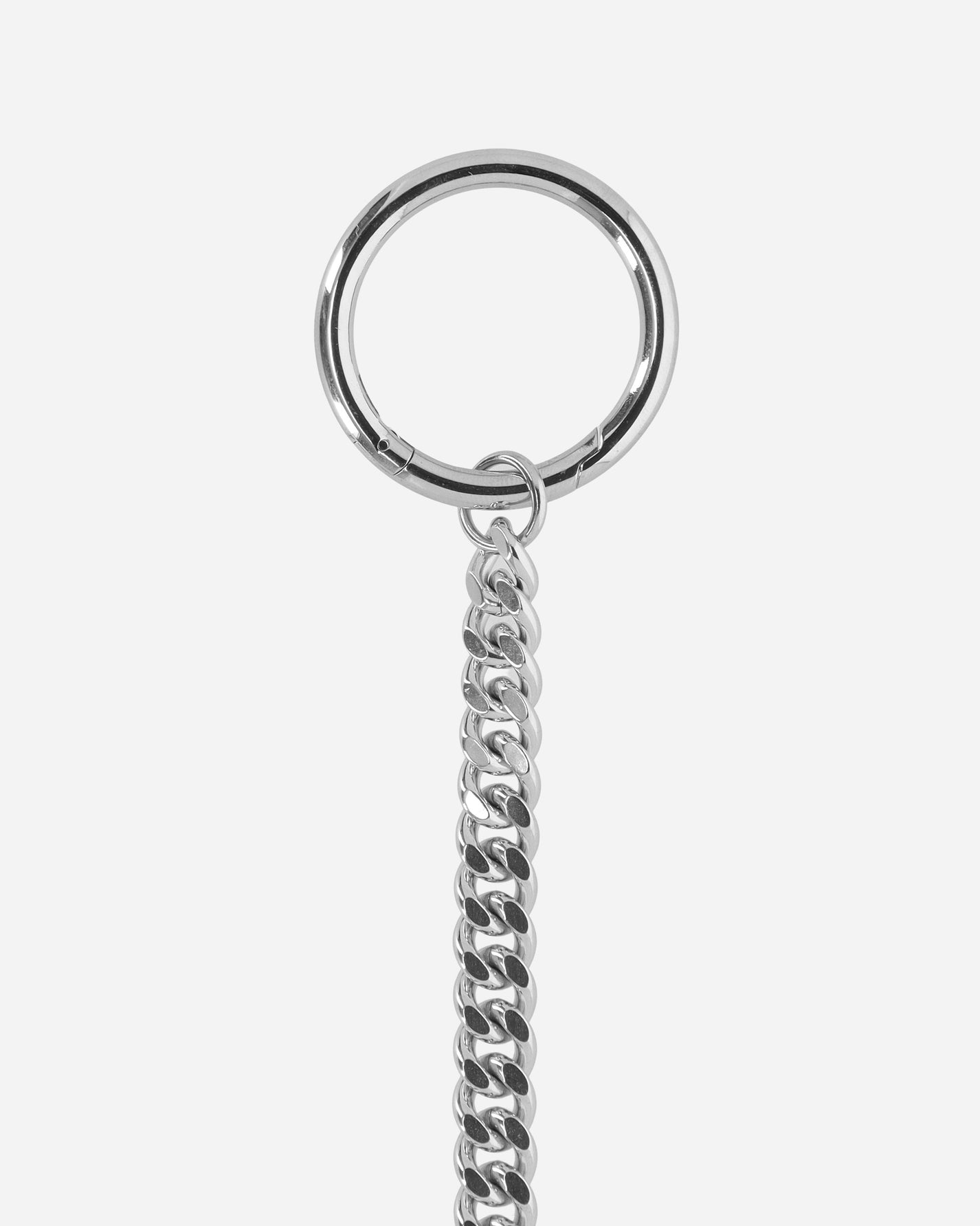 Carhartt WIP Cuban Link Keychain Steel Silver Small Accessories Keychains I034580 95XX