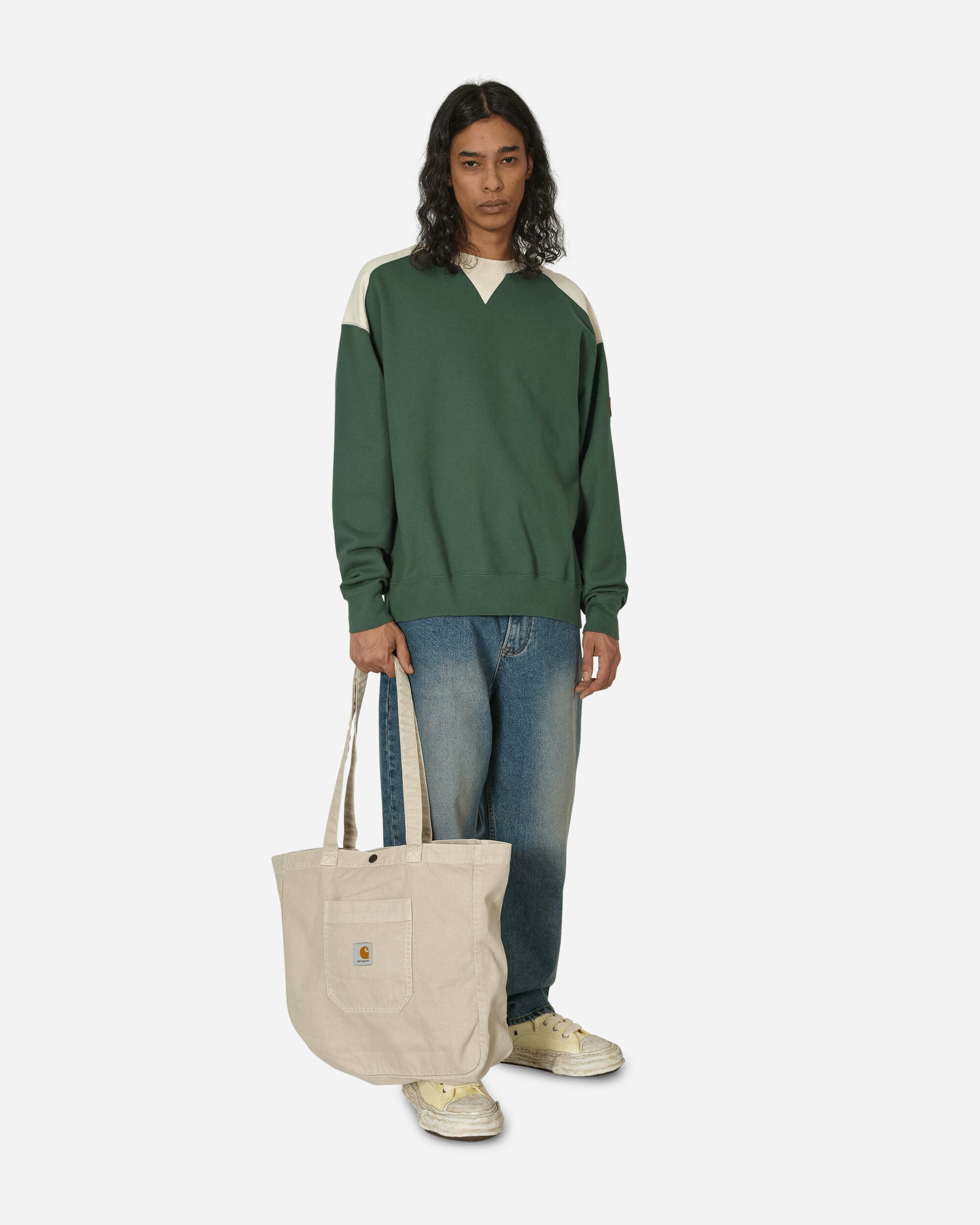 Carhartt WIP Garrison Tote Tonic stoned dyed Bags and Backpacks Tote Bags I033157 1YC4J