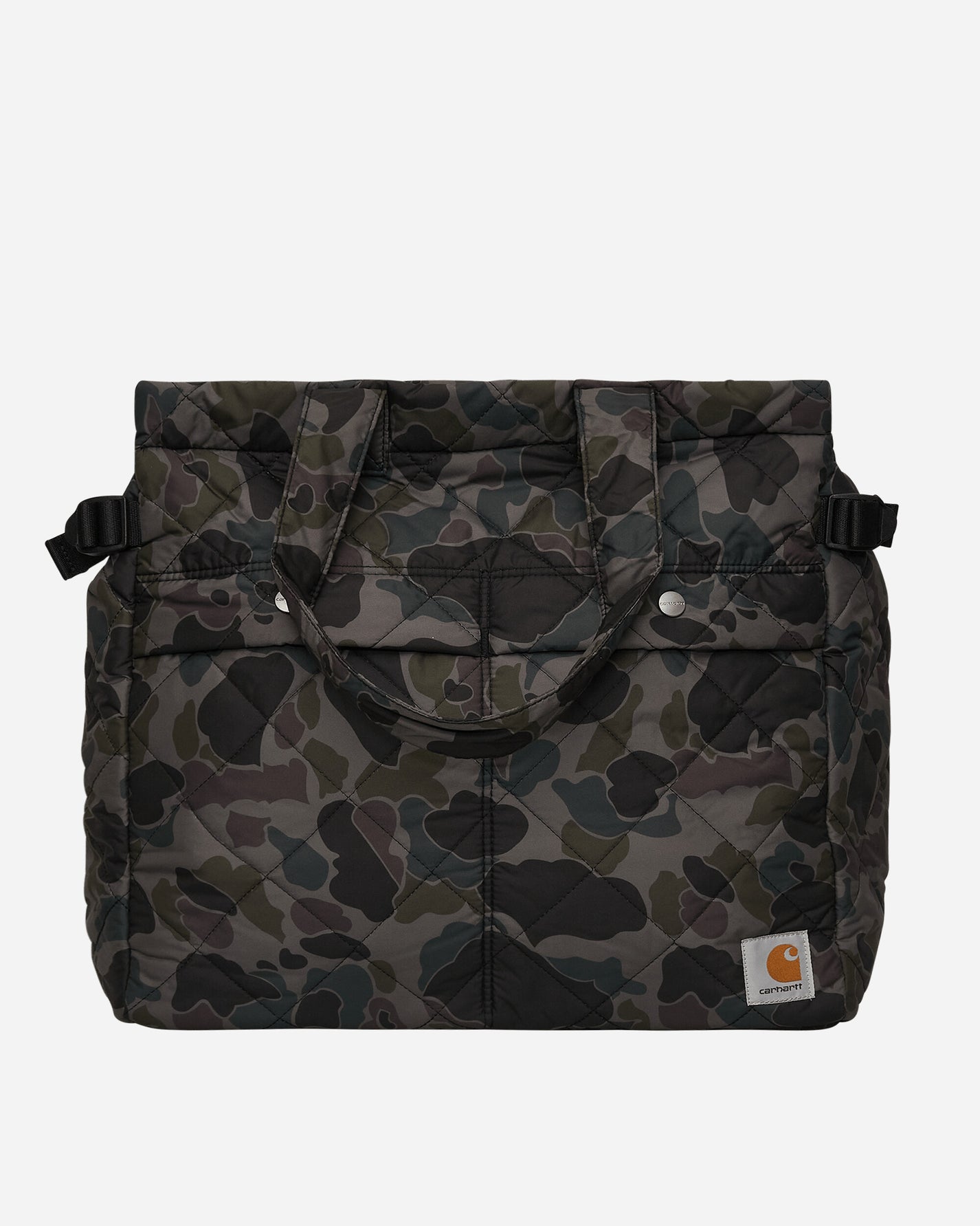 Carhartt WIP Myton Travel Tote Camo Duck Grey Bags and Backpacks Tote Bags I033785 2HVXX