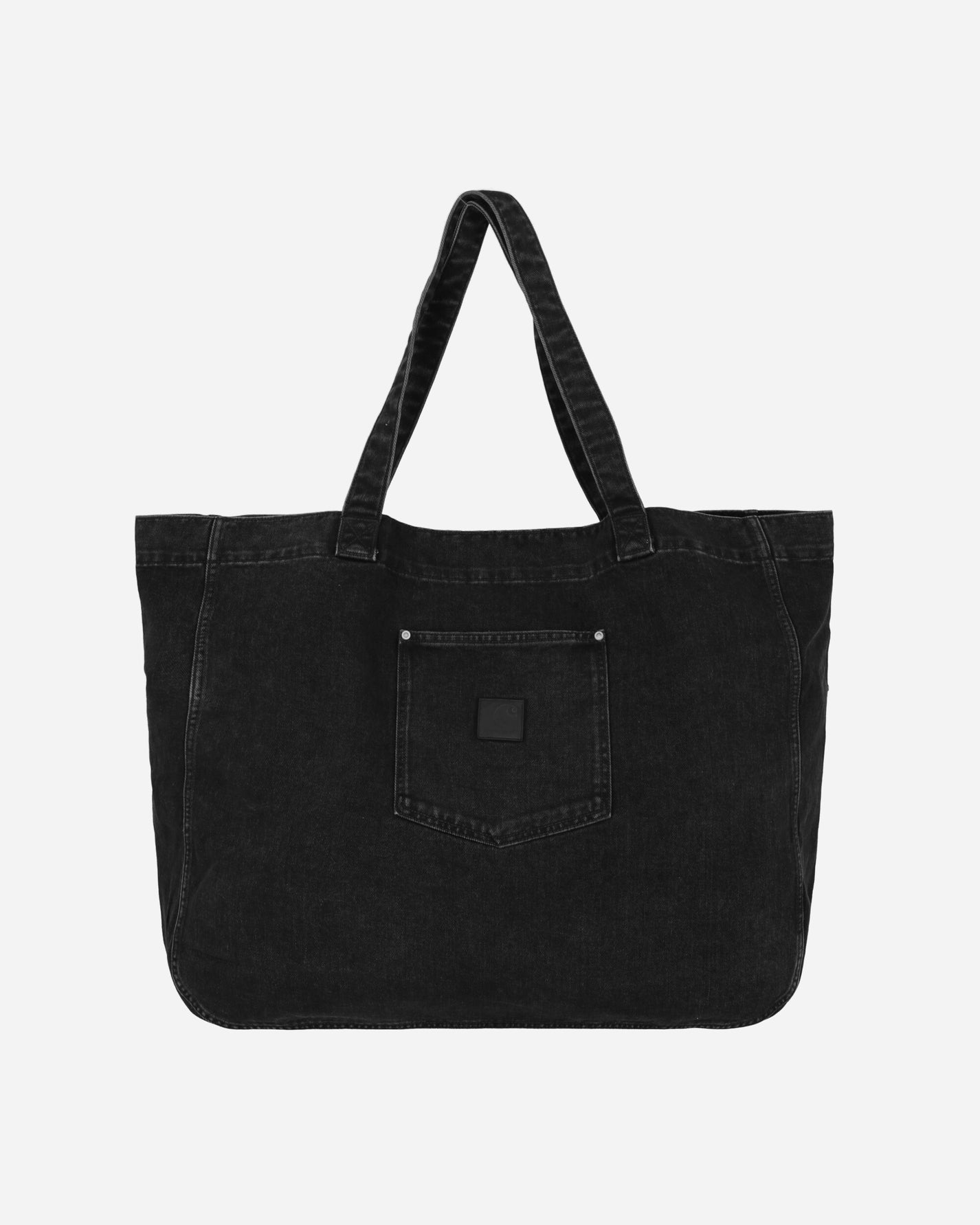 Carhartt WIP Rivet Tote Bag Black Stone Washed Bags and Backpacks Tote Bags I034324 8906