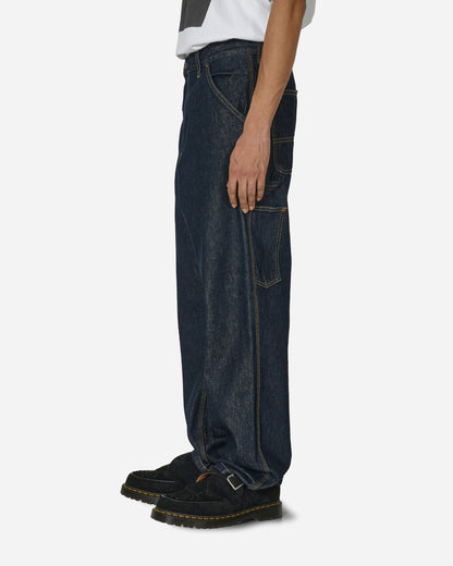 Carhartt WIP Single Knee Pant Blue Rinsed Pants Denim I032024 0102