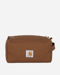 Carhartt WIP Canvas Washbag Hamilton Brown Grooming and Beauty Beauty Make Up I034139 HZXX