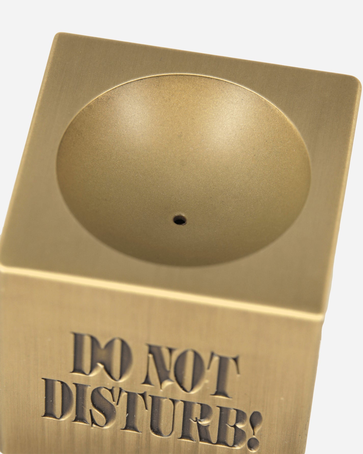 Carhartt WIP Do Not Disturb Incense Holder Gold Home Decor Incenses and Holders I034122 3KXX