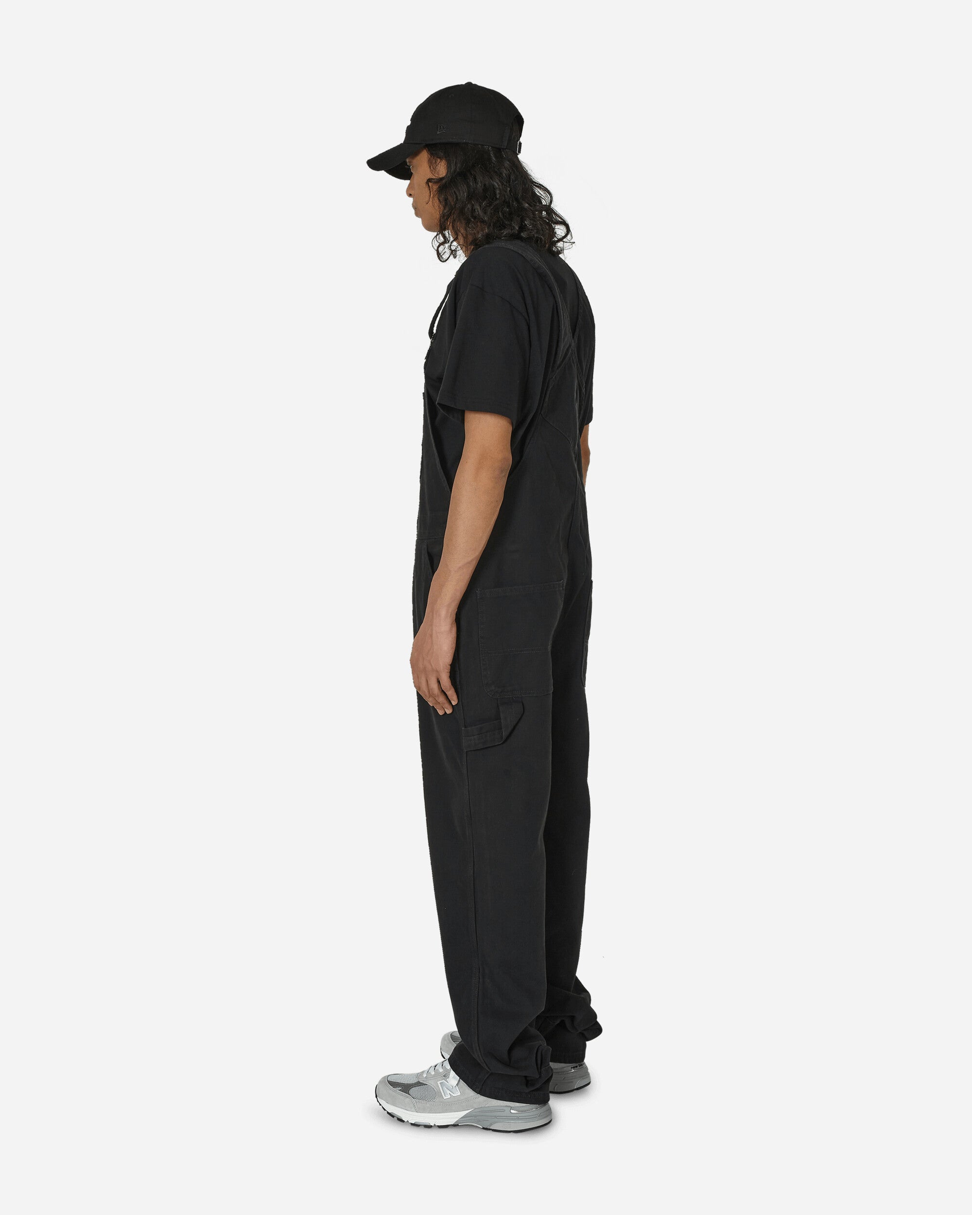 Dickies Dickies Duck Canvas Classic Bib Sw Black Pants Jumpsuits DK0A4XLX C401