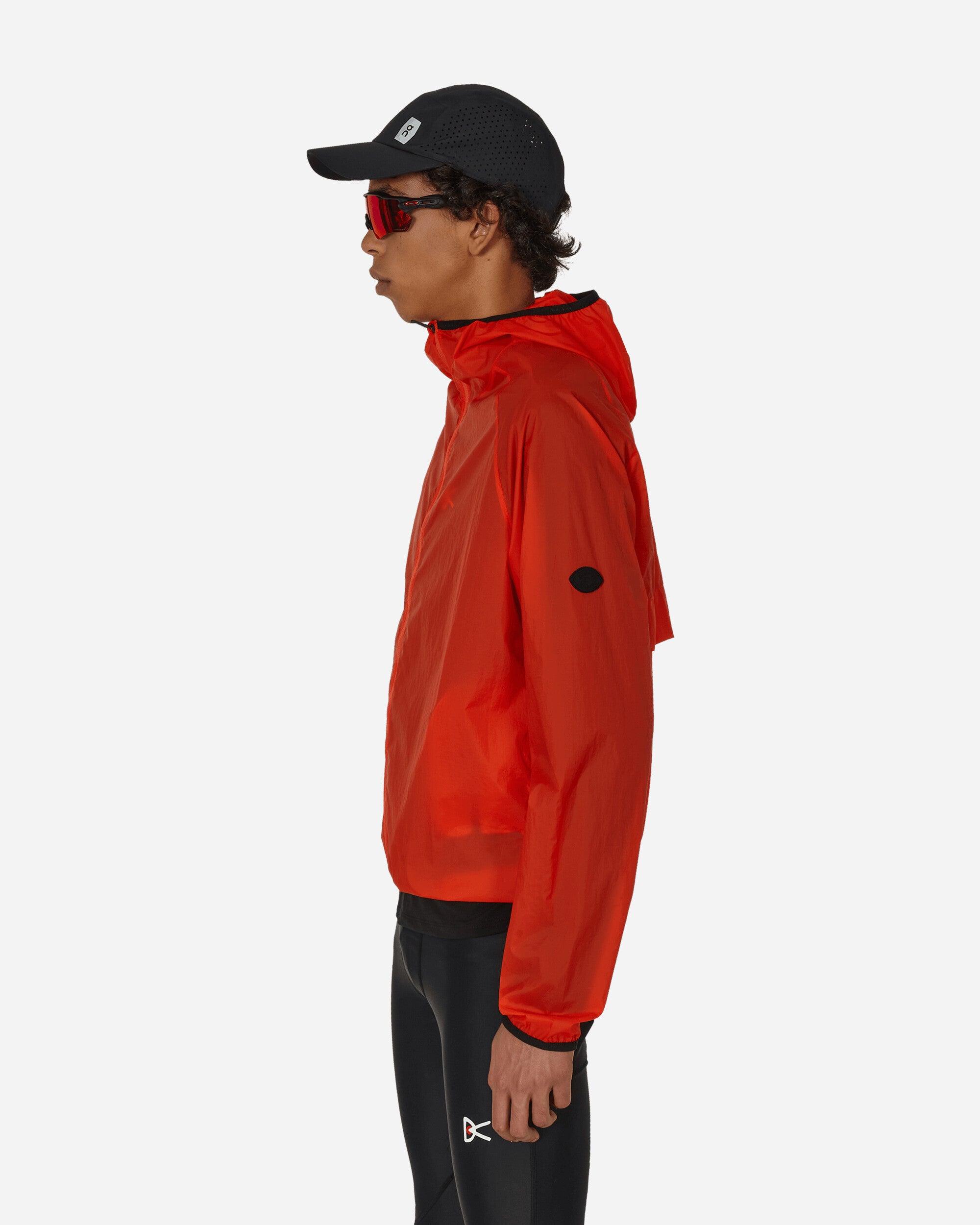 District Vision Ultralight Packable Dwr Wind Jacket Tangerine Coats and Jackets Windbreakers DV0055 A1