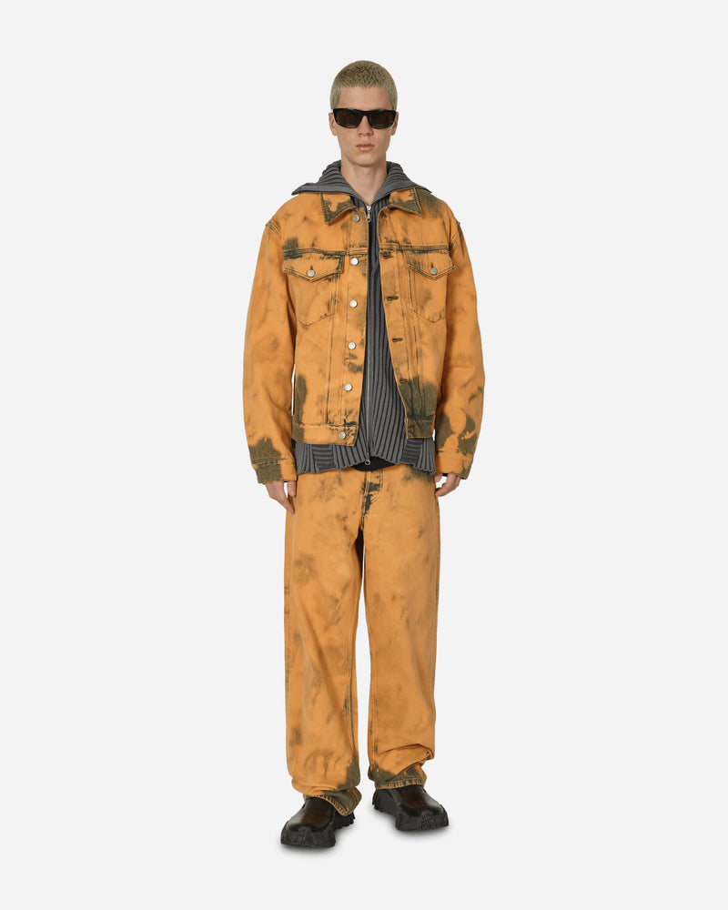 Dries Van Noten Vuskin Jacket Light Rust Coats and Jackets Denim Jackets 241-020503-8449 700