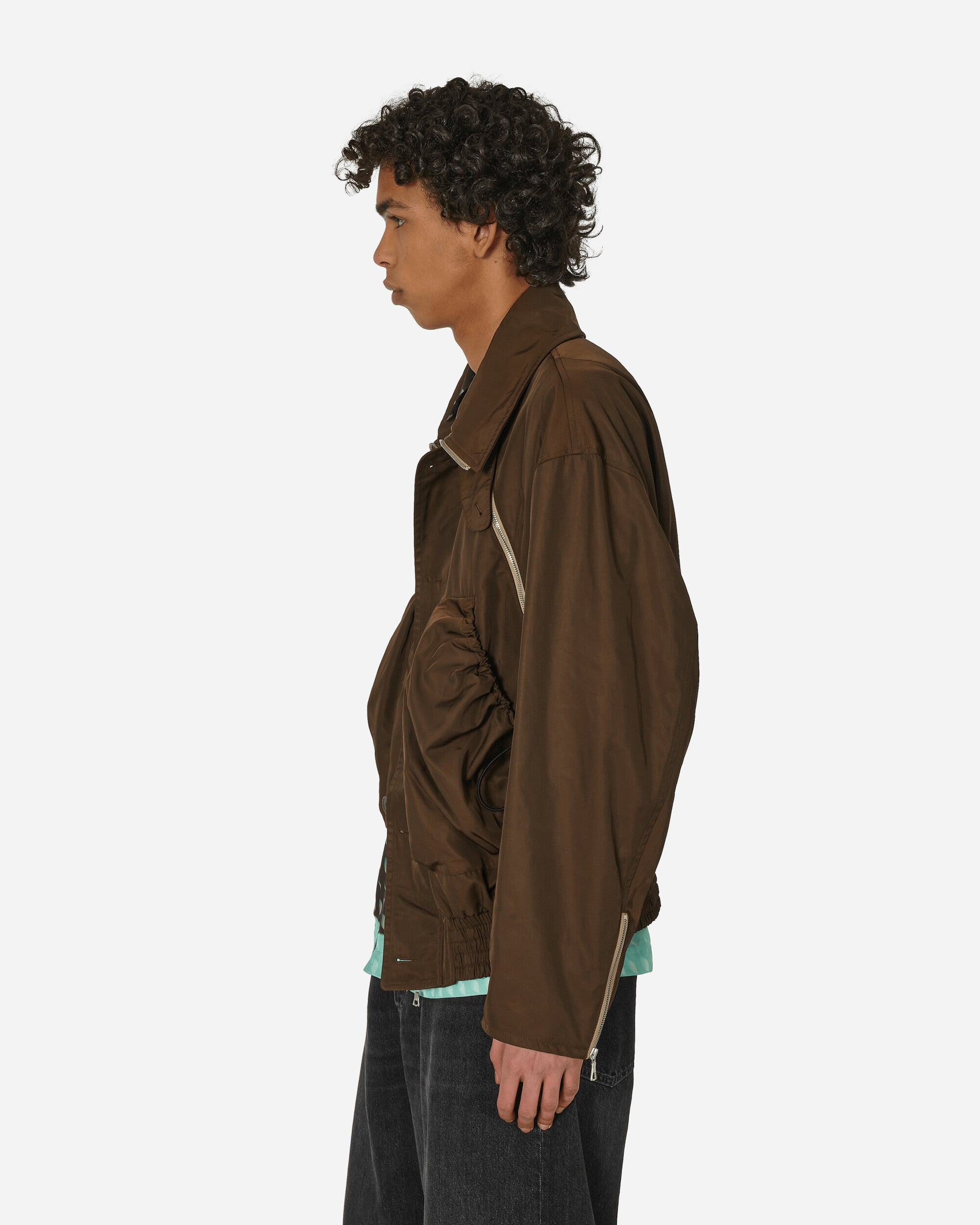 Dries Van Noten Vanborn Jacket Khaki Coats and Jackets Jackets 241-020511-8210 606