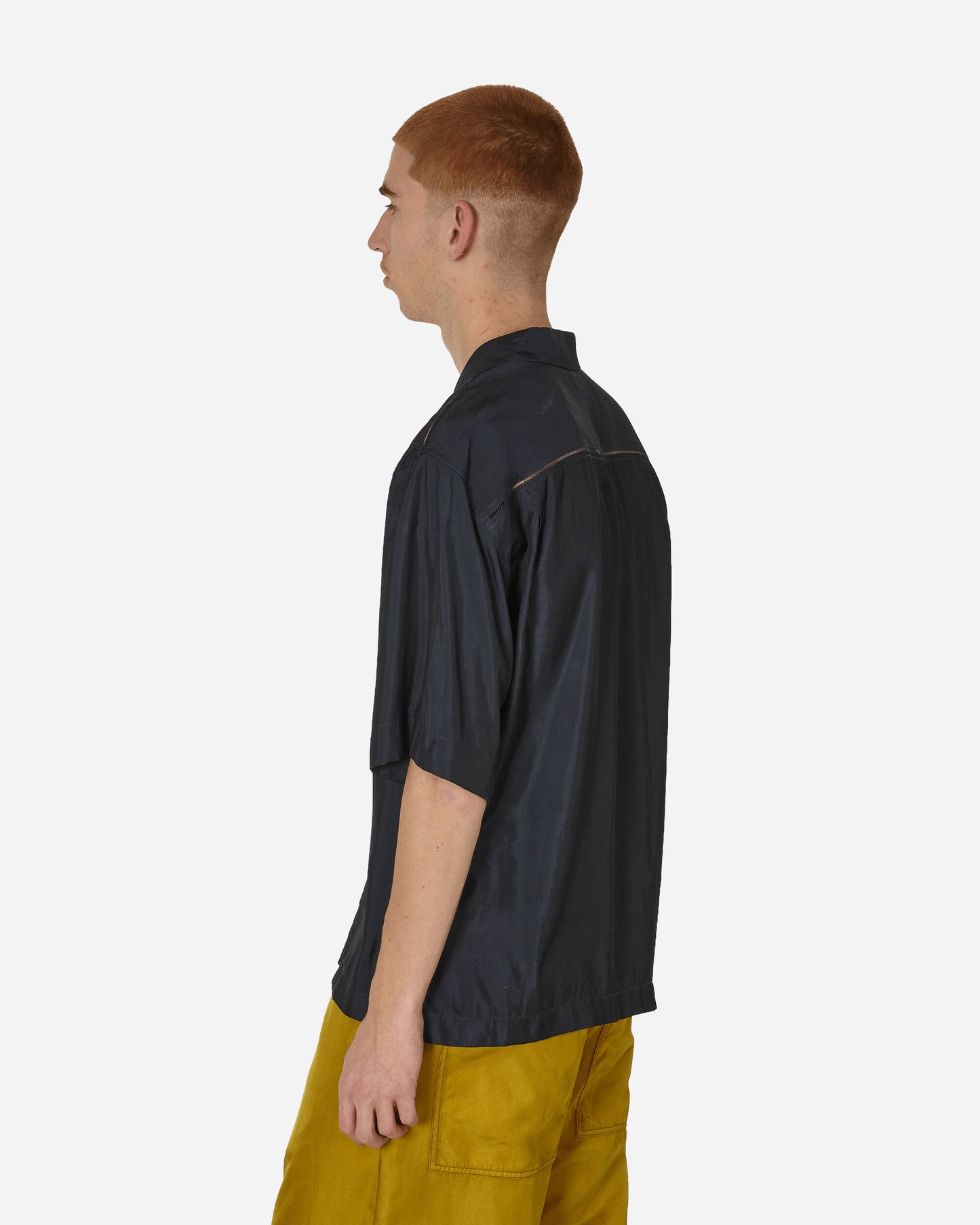Dries Van Noten Curbank Shirt Anthracite Shirts Shortsleeve Shirt 241-020720-8355 901