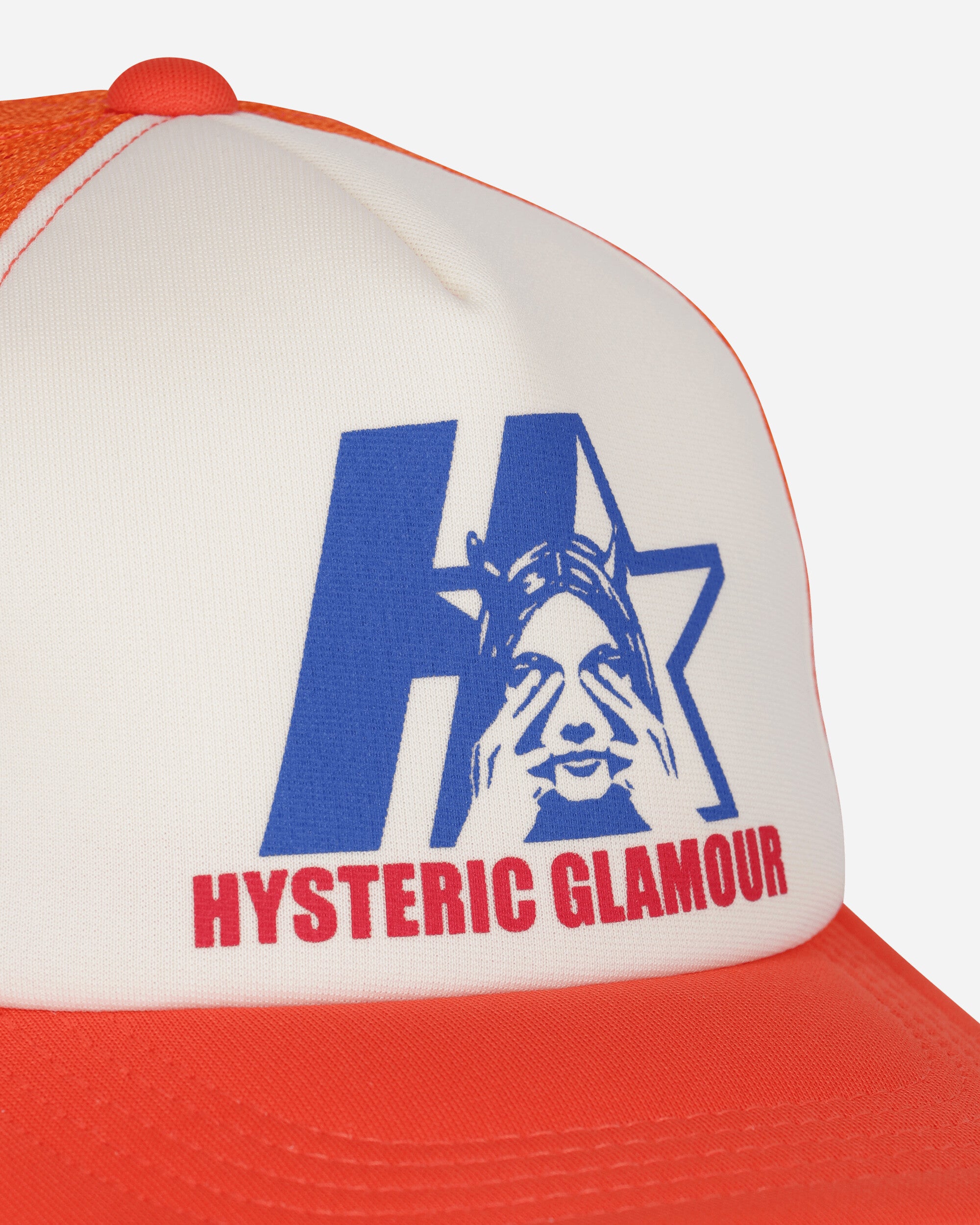 Hysteric Glamour Star Evil Orange Hats Caps QH029 O