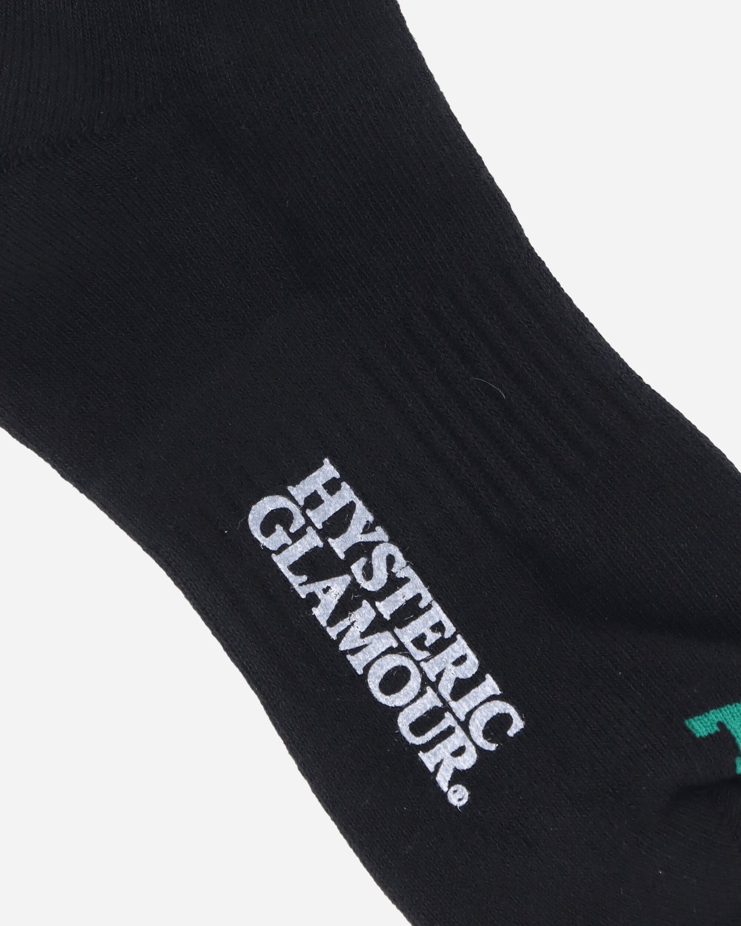 Hysteric Glamour See No Evil Sock Black Underwear Socks QT019 C1