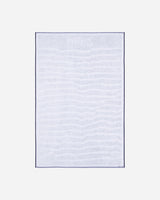 Jean Paul Gaultier Wmns Beach Towel White/Navy Textile Beach Towels 25-33-U-SE007-C577 0159