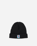 KAPITAL 5G Wool Knit Cap Black Hats Beanies EK-1329XHA 1