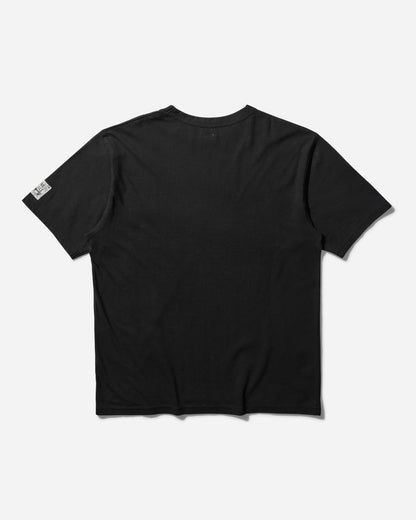 KAPITAL 20/-Jersey Rookie Crew T (Brackets Kap) Black T-Shirts Shortsleeve EK-1481SC BLACK