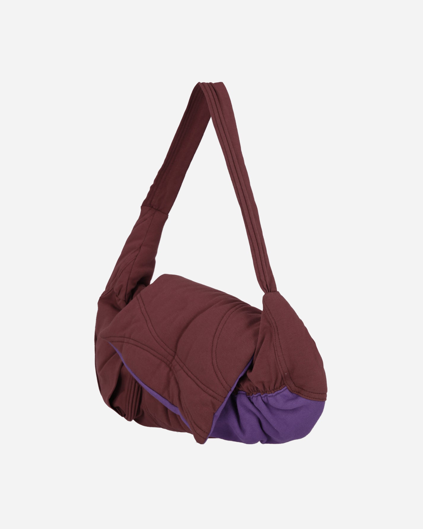 Mainline:RUS/Fr.CA/DE Wmns Jersey Pillow Bag Plum And Purple Bags and Backpacks Shoulder Bags AW24PILLO PILLOWPP