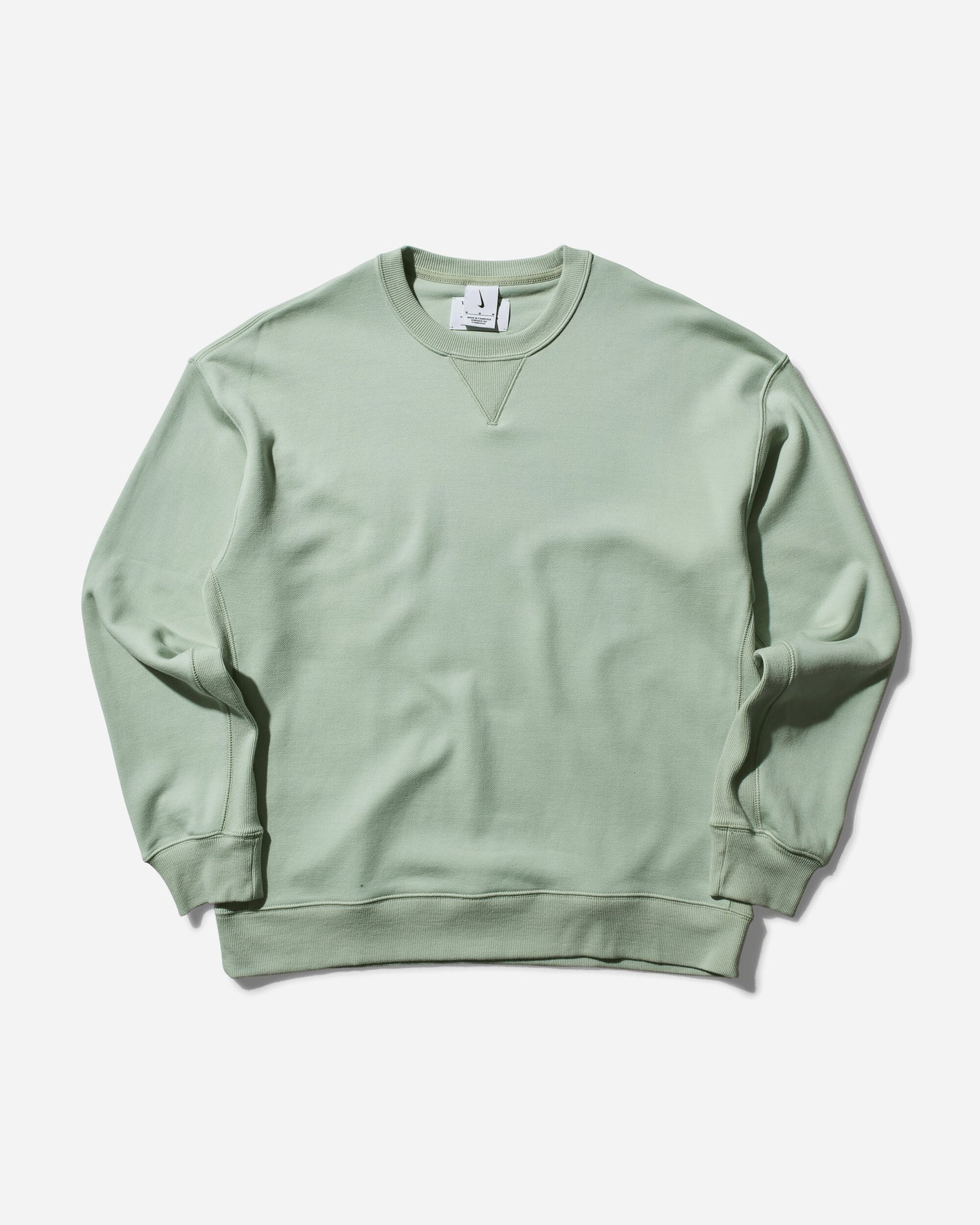 Nike U Nk Wool Classics Crew Honeydew Sweatshirts Crewneck FV4883-343