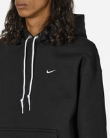 Nike M Nk Solo Swsh Flc Po Hoodie Black/White Sweatshirts Hoodies DX1355-010