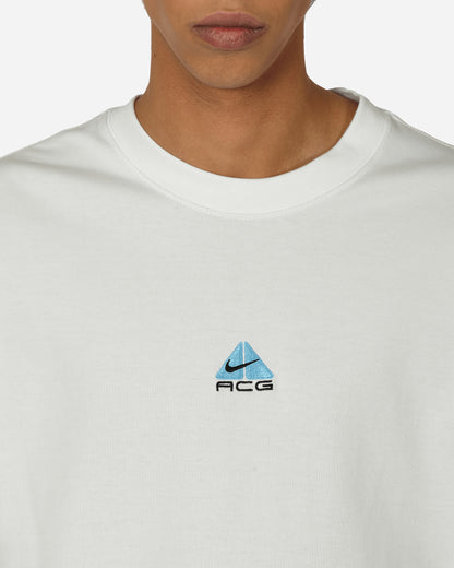 Nike M Nrg Acg Ls Lbr Tee Lungs Summit White/Aquarius Blue T-Shirts Longsleeve DR7753-123