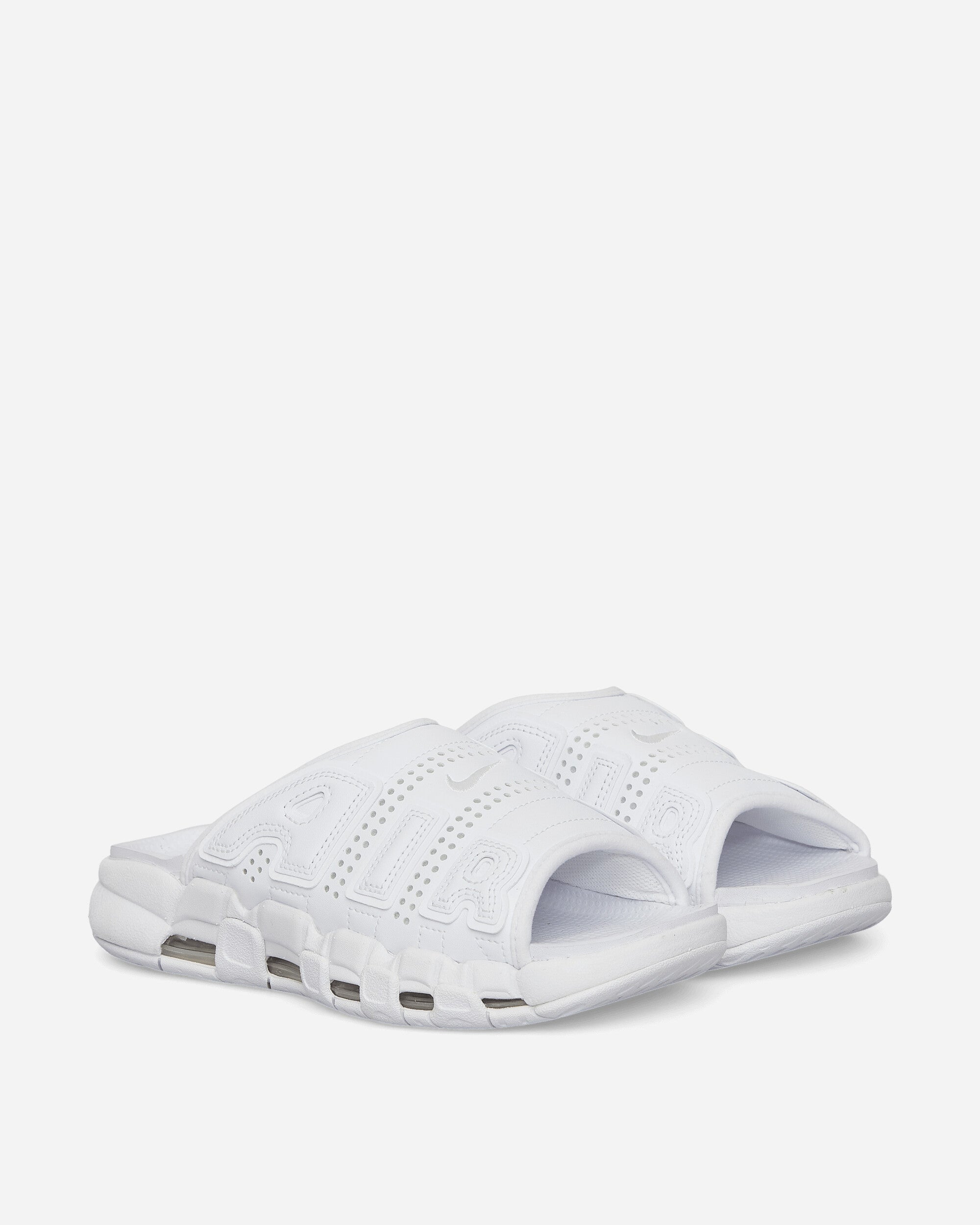 Nike Air More Uptempo Slide White/White Sneakers Low FD9883-101