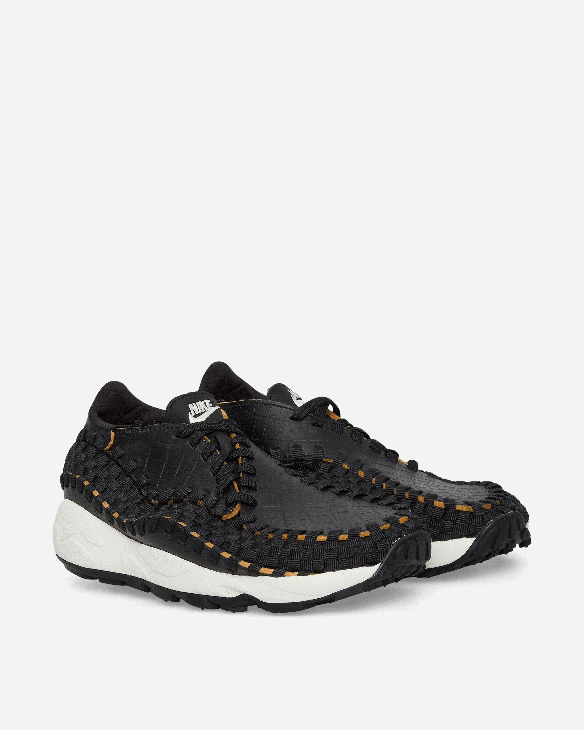 Nike Wmns Nike Air Footscape Woven Prm Black/Pale Ivory Sneakers Low FQ8129-010