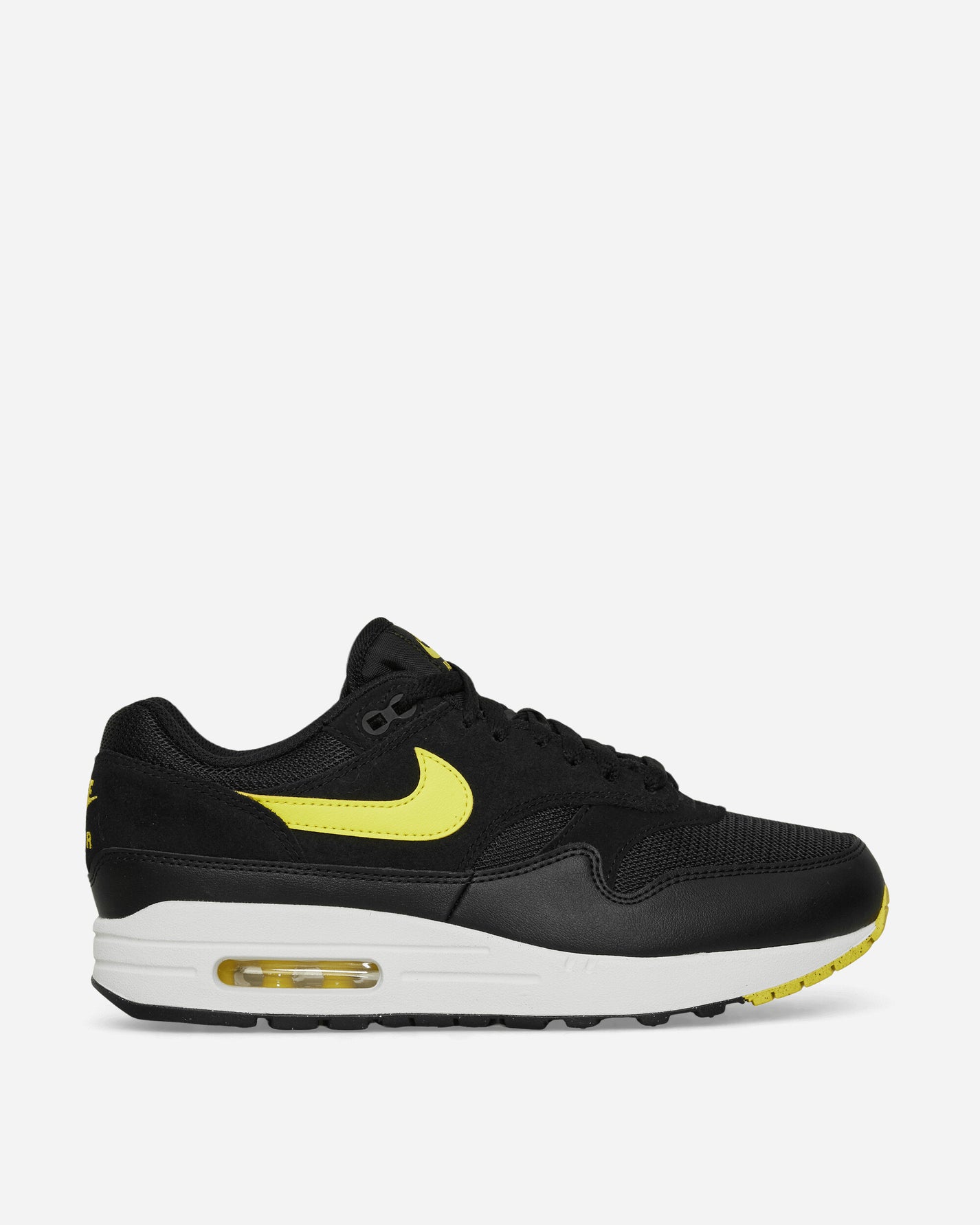 Nike Nike Air Max 1 Ess Black/Opti Yellow Sneakers Mid FZ5808-005