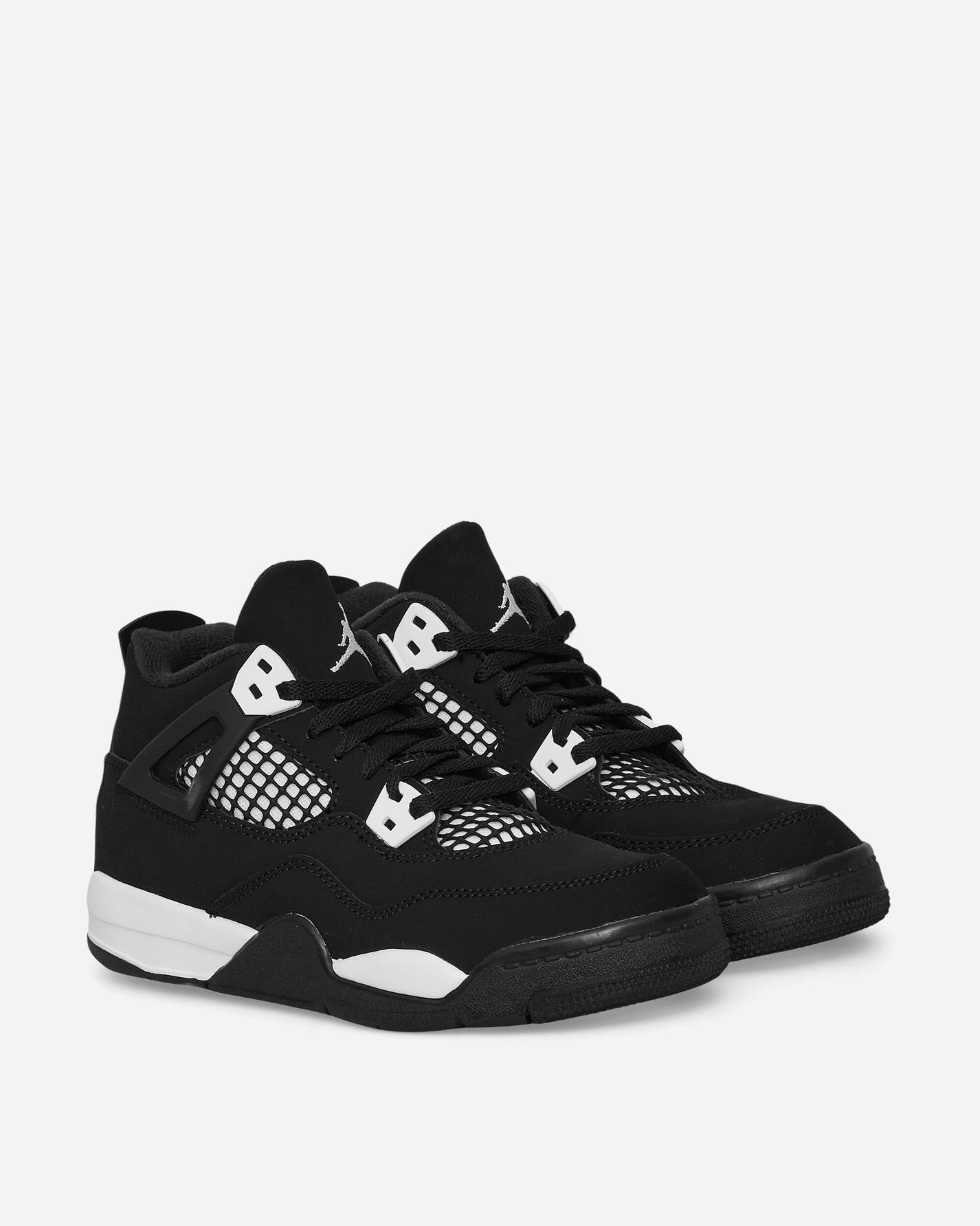 Nike Jordan Jordan 4 Retro (Ps) Black/White Sneakers Mid FV4537-001