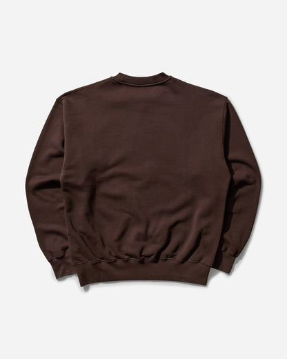 No Problemo Hard Feelings Crew Neck Sweat Brown Sweatshirts Crewneck NP2000302 BROWN