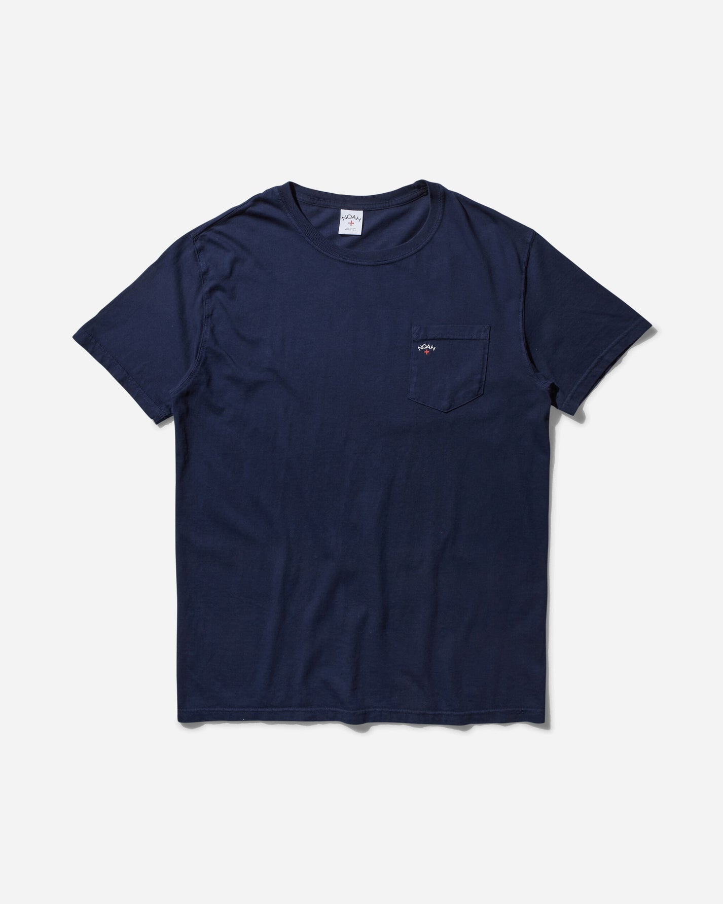 Noah Core Logo Pocket Tee Navy T-Shirts Shortsleeve PT1NOAH NVY