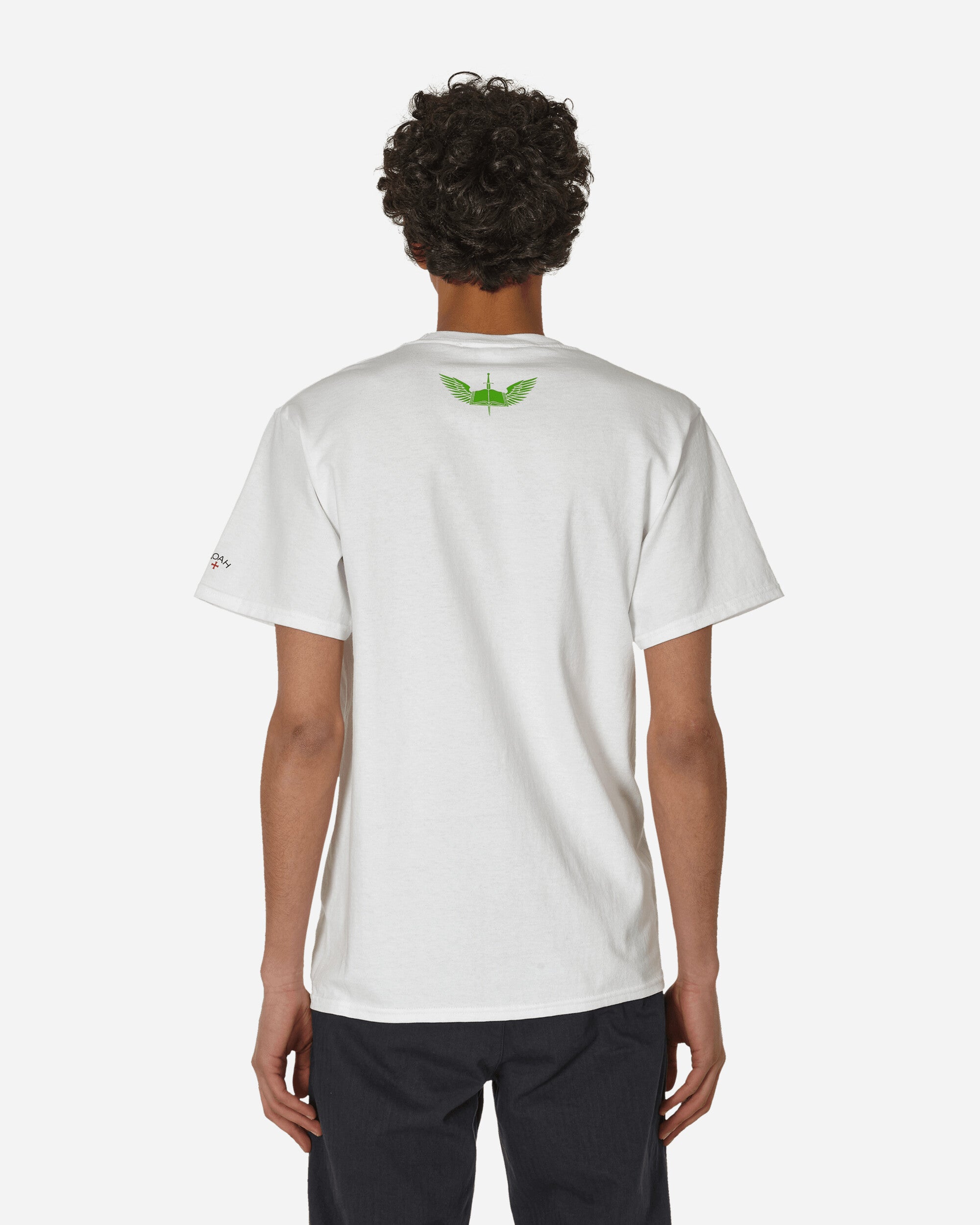 Noah Get Back Up Tee White T-Shirts Shortsleeve T196SS24 WHT