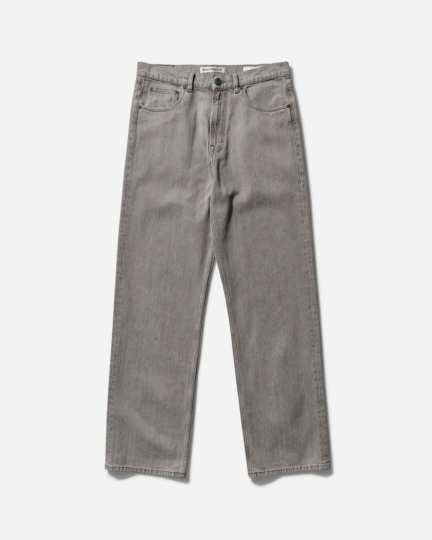 Our Legacy Treble Cut Grey Pants Denim W4245TCC CC