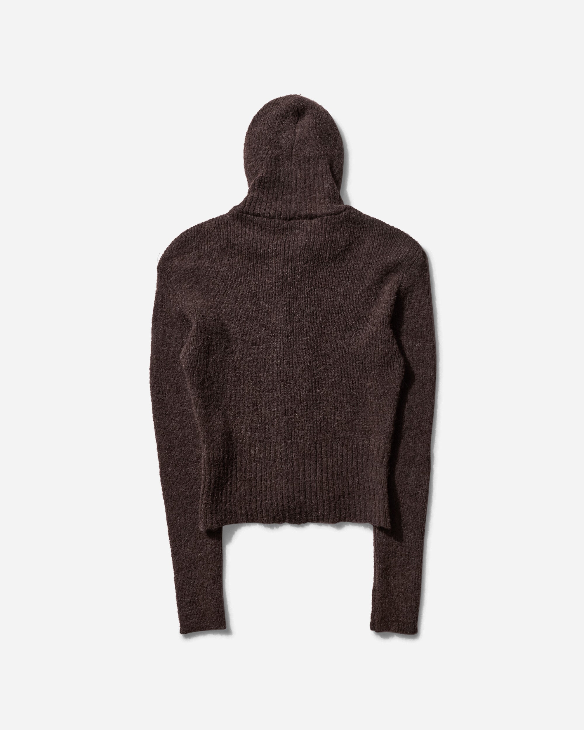 Our Legacy Compact Hood Brown Sweatshirts Zip-Ups W4243CSB SB