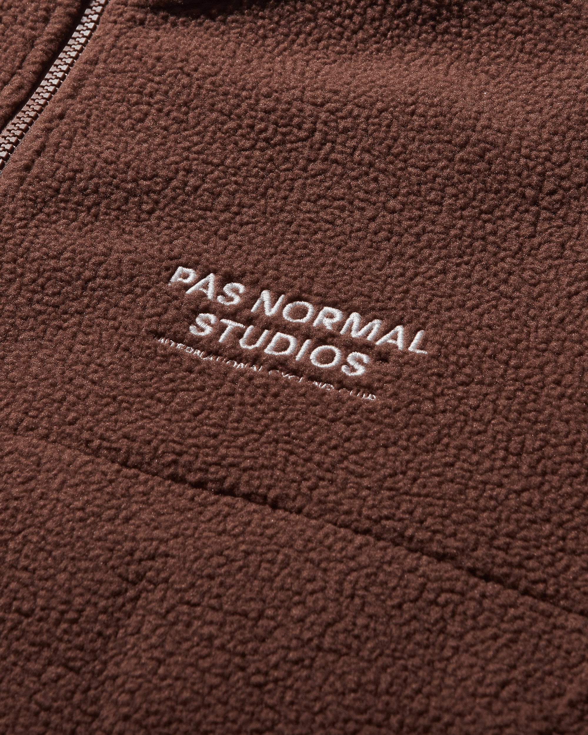 Pas Normal Studios Off-Race Fleece Jacket - Bronze Bronze Coats and Jackets Fleece Jackets MH2005AI 2150