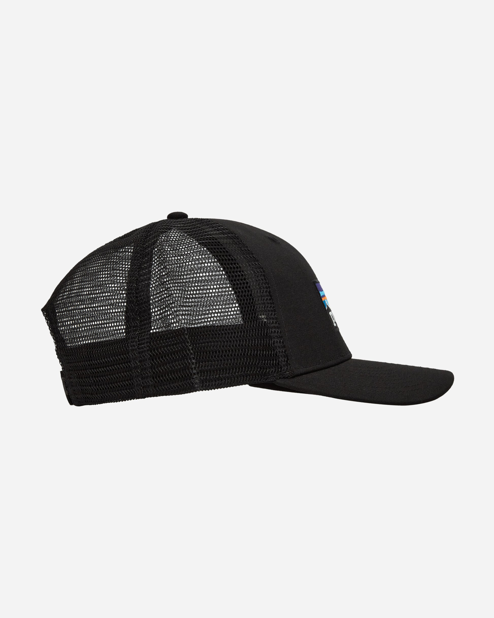 Patagonia P-6 Logo Trucker Hat Black Hats Caps 38289 BLK