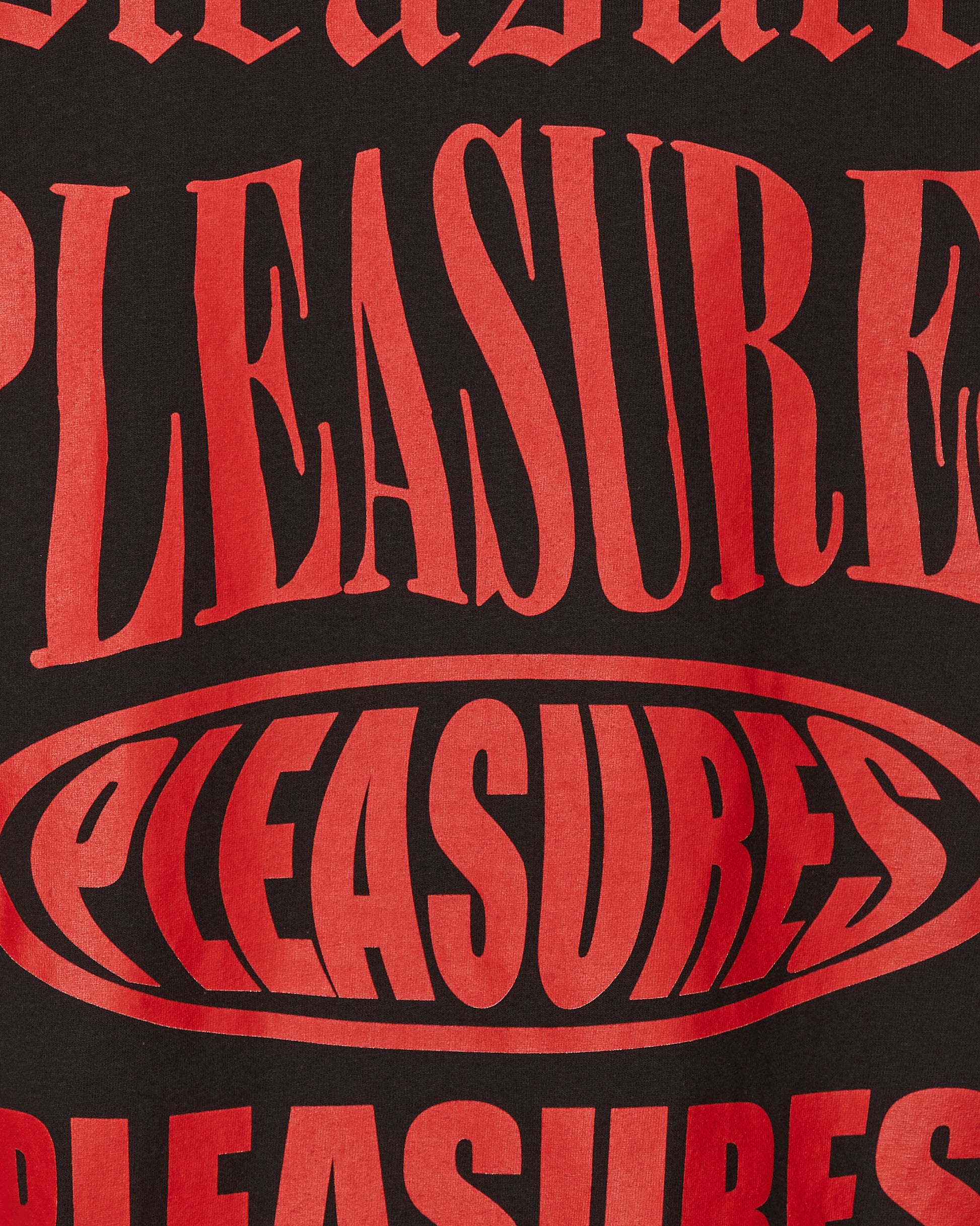 Pleasures Stack T-Shirt Black T-Shirts Shortsleeve 9233401 BLACK