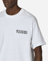 Pleasures Vertical T-Shirt White T-Shirts Shortsleeve 9505038 WHITE