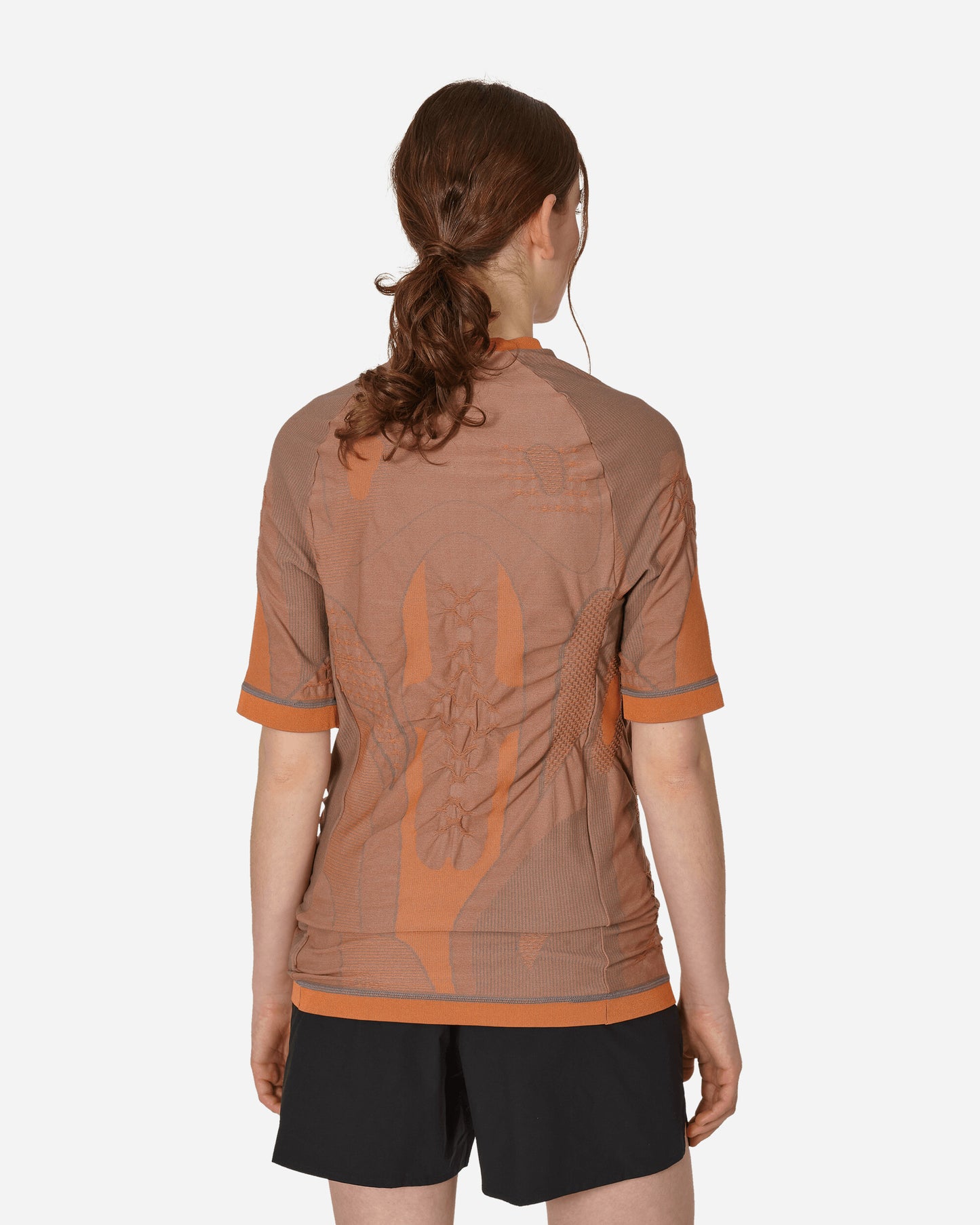 ROA Seamless T-Shirt Orange T-Shirts Top RBMW084FA61 ORG0001