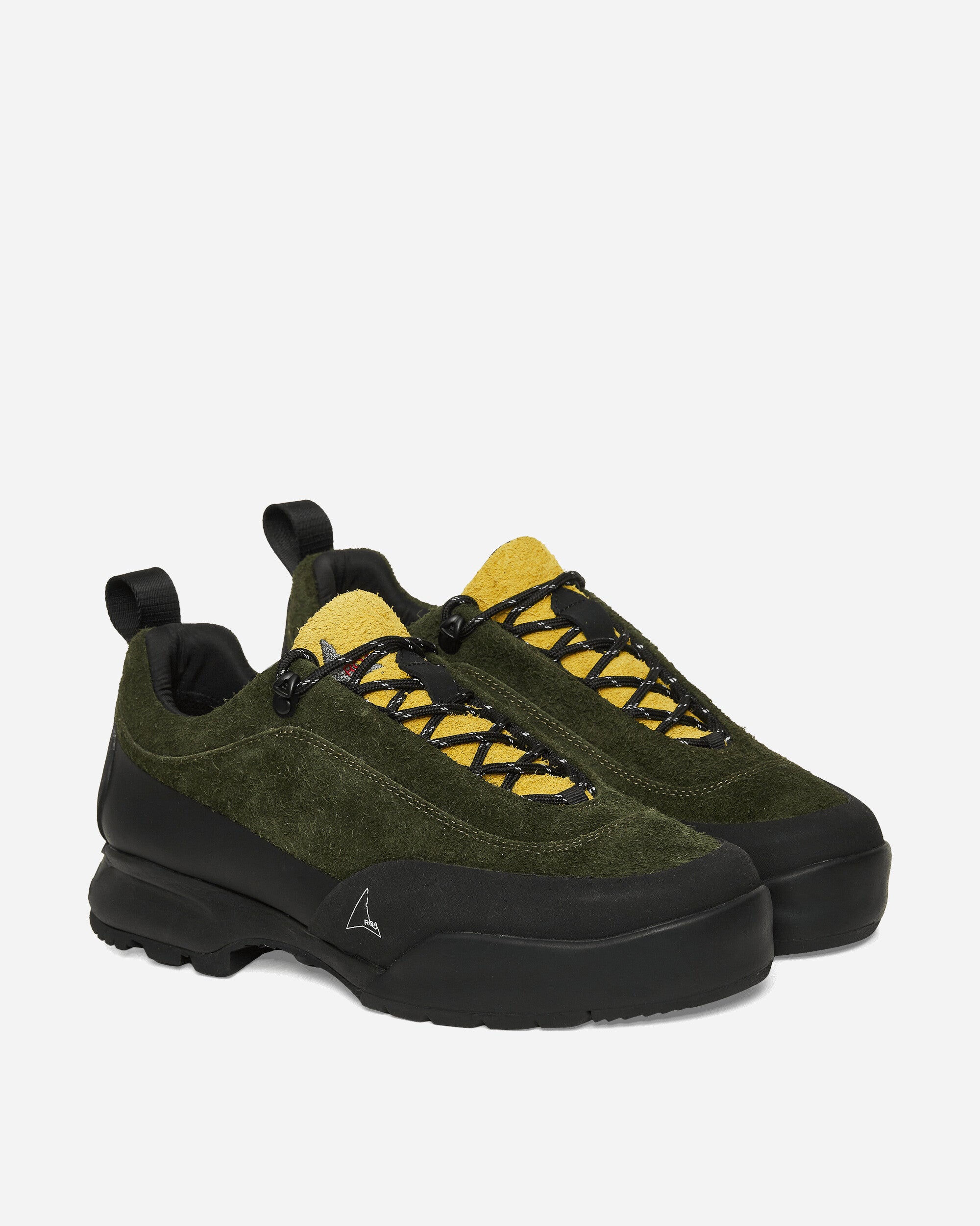 ROA Cingino Olive Yellow Sneakers Low NBUW153LE20 MTY0001