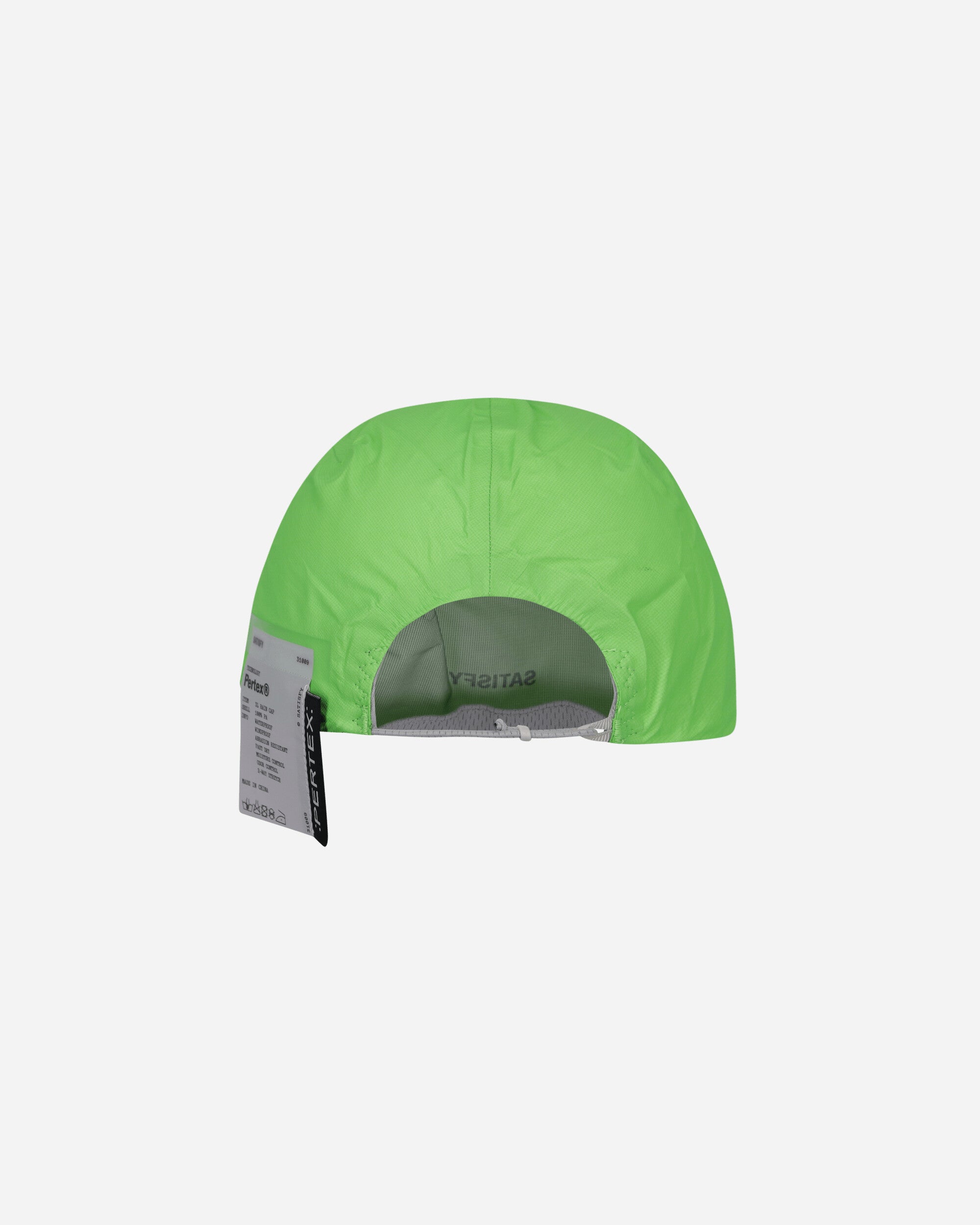 Satisfy Pertex 3L Rain Cap Neon Green Hats Caps 31009 NG-SA