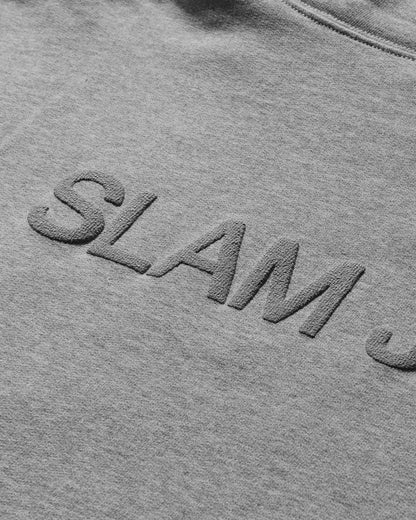 Slam Jam Graphic Hoodie Grey Sweatshirts Hoodies SBMW004JY04 GRY0001