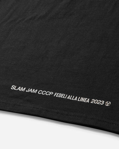 Slam Jam Fedeli Alla Linea 1984-2024 Tee Black T-Shirts Shortsleeve BBMW034JY29 BLK0001