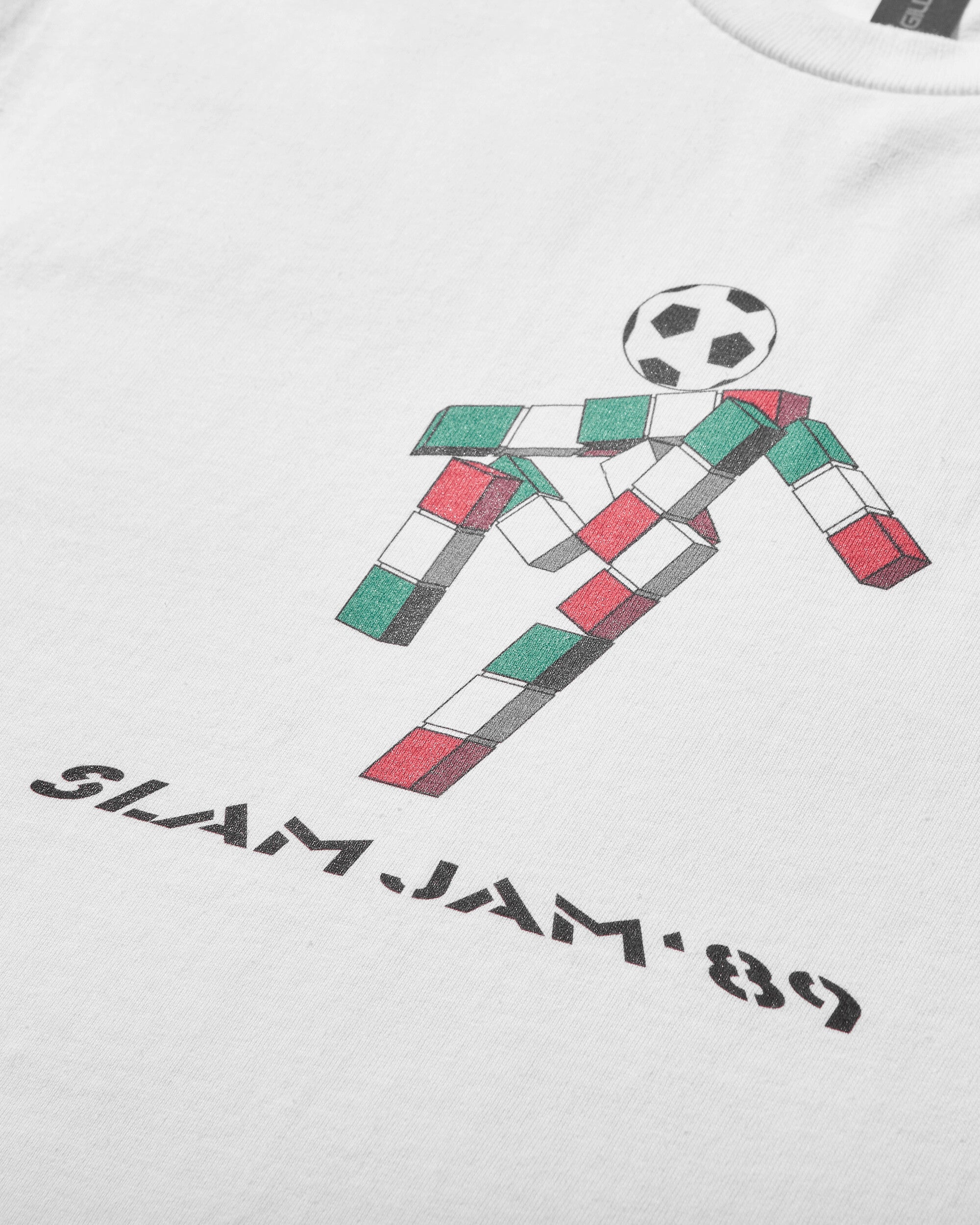 Slam Jam Italia '90 Slam Jam White T-Shirts Shortsleeve F24ITALIA90SJ 1